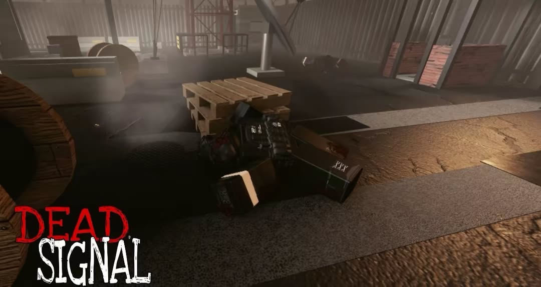 A room layout in the game environment